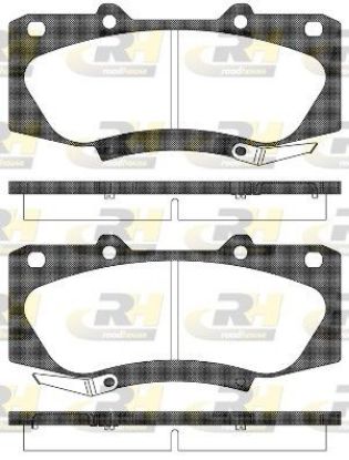Brake Pad Set, disc brake TOYOTA - 04465-YZZEF Brake Pad Set, disc brake TOYOTA - 04465-YZZEF