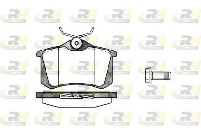 Brake Pad Set, disc brake VAG - 3B0 698 451A