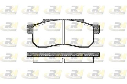 Brake Pad Set, disc brake Honda JAZZ 83-86 esim.
