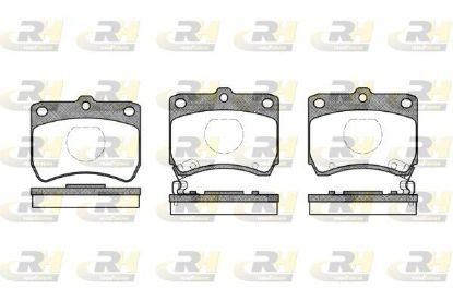 Brake Pad Set, disc brake Mazda 121 87-90 esim.