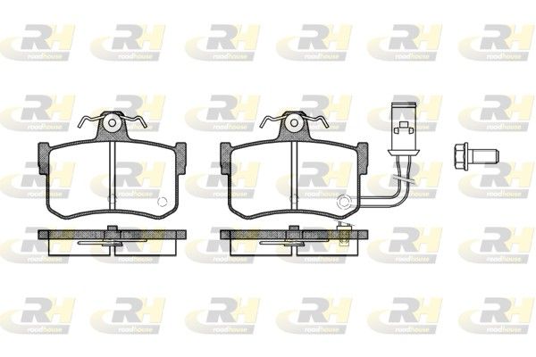 Brake Pad Set, disc brake Rover 820/825 86-91 tagum.
