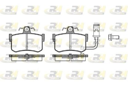 Brake Pad Set, disc brake Rover 820/825 86-91 tagum.