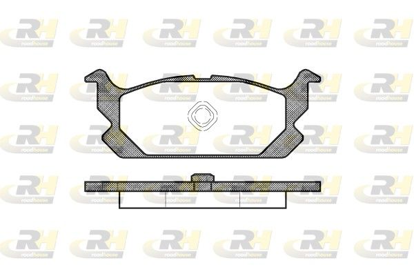 Brake Pad Set, disc brake Daihatsu APPLAUSE 89-97 esim.