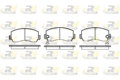 Brake Pad Set, disc brake MitsubishiMONTEREO 82-90 esim