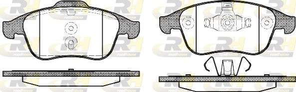 Brake Pad Set, disc brake RENAULT - 41 06 000 11R