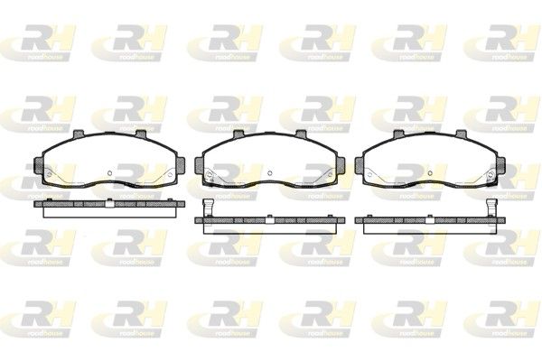 Brake Pad Set, disc brake Kia PREGIO 2.7 D 97-98 esim.