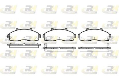 Brake Pad Set, disc brake Kia PREGIO 2.7 D 97-98 esim.