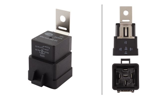 Relay, main current -