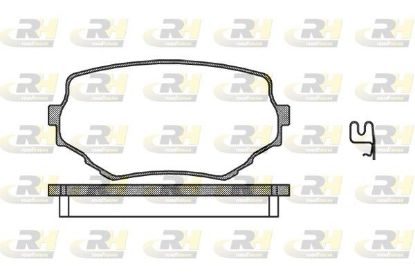 Brake Pad Set, disc brake SUZUKI - 55200-77E00