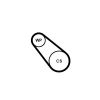 Water Pump + V-Ribbed Belt Kit PSA - 98 030 943 80
