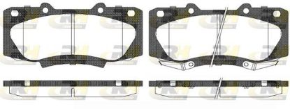 Brake Pad Set, disc brake TOYOTA - 04465-0K260 Brake Pad Set, disc brake TOYOTA - 04465-0K260