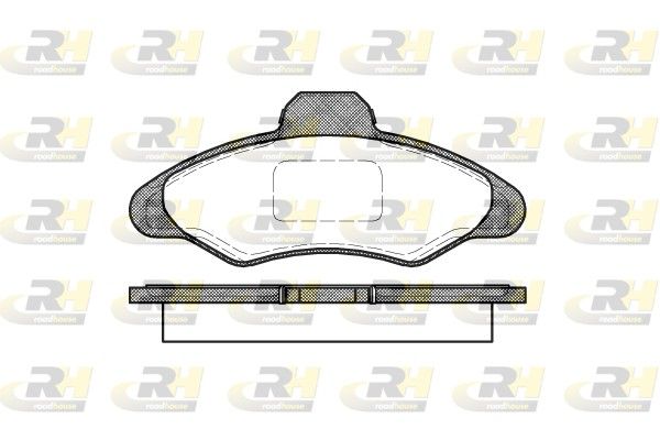 Brake Pad Set, disc brake ESCORT 90-95 esim.