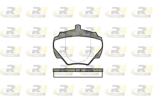 Brake Pad Set, disc brake LANDRover DEFENDER 92-93 tag