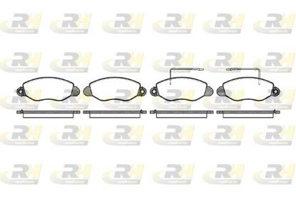 Brake Pad Set, disc brake Nissan CABSTAR 98- esim.