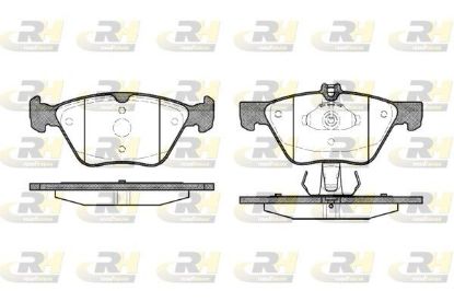 Brake Pad Set, disc brake MERECEDES SL 350 03- esim. Brake Pad Set, disc brake MERECEDES SL 350 03- esim.