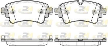 Brake Pad Set, disc brake VAG - 8W0 698 451F