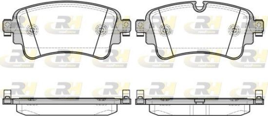 Brake Pad Set, disc brake VAG - 8W0 698 451F