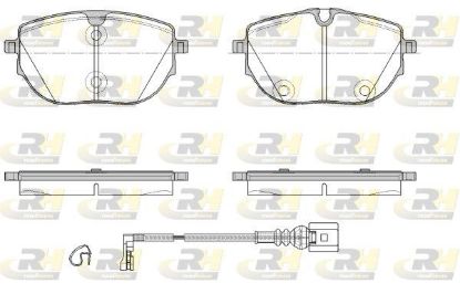 Brake Pad Set, disc brake VAG - 7LA 698 151
