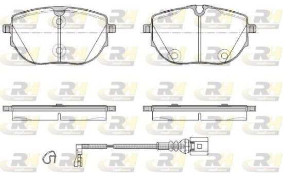 Brake Pad Set, disc brake VAG - 7LA 698 151
