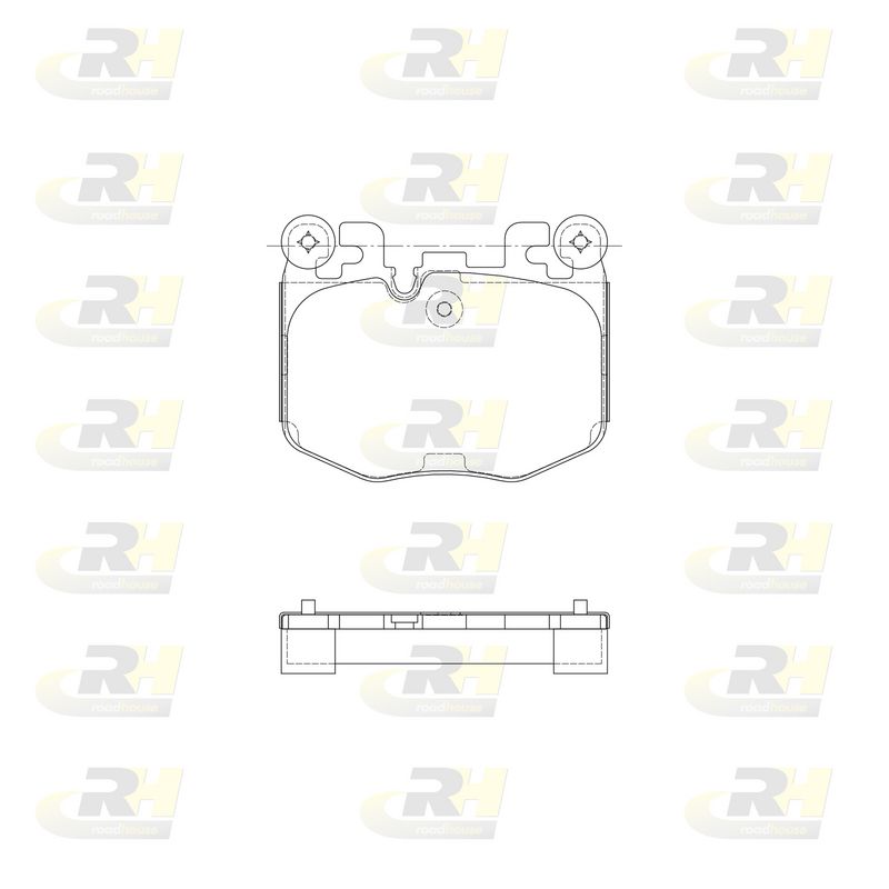 Brake Pad Set, disc brake BMW 5 Series (G60) (07/23-)34108842387