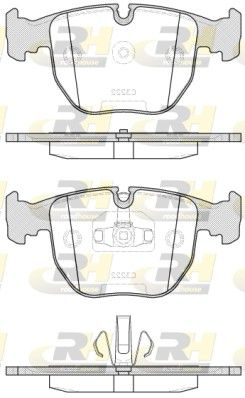 Brake Pad Set, disc brake 34216799797