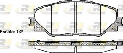 Brake Pad Set, disc brake TOYOTA - 04465-YZZDY Brake Pad Set, disc brake TOYOTA - 04465-YZZDY