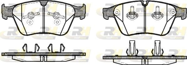 Brake Pad Set, disc brake MB W164 05- esim.