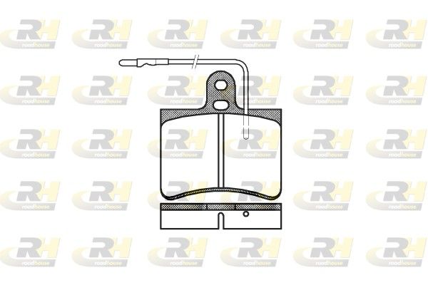 Brake Pad Set, disc brake Citroen GS