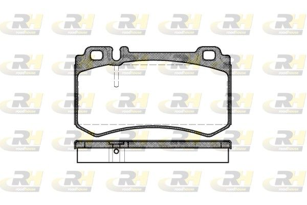Brake Pad Set, disc brake MB S-klass(W220) 99- tagum.
