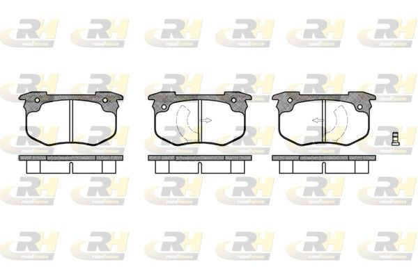 Brake Pad Set, disc brake Renault 18 82-83 esim.