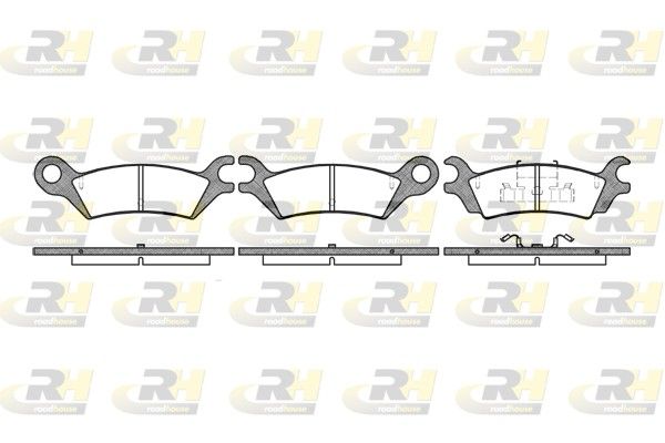 Brake Pad Set, disc brake Mazda 626,929 83-87 tagum.