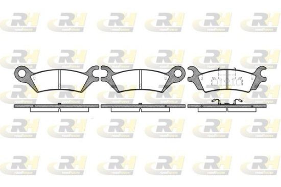 Brake Pad Set, disc brake Mazda 626,929 83-87 tagum.