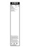 Wiper Blade Aerotwin A053S SET 600/600mm