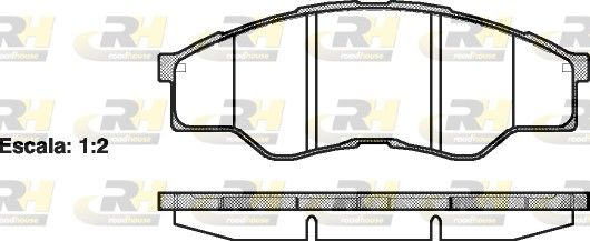 Brake Pad Set, disc brake HILUX III Pick-up