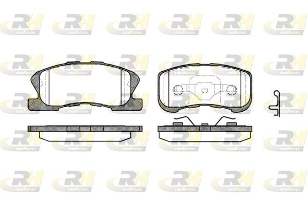 Brake Pad Set, disc brake Daihatsu 98- esim.