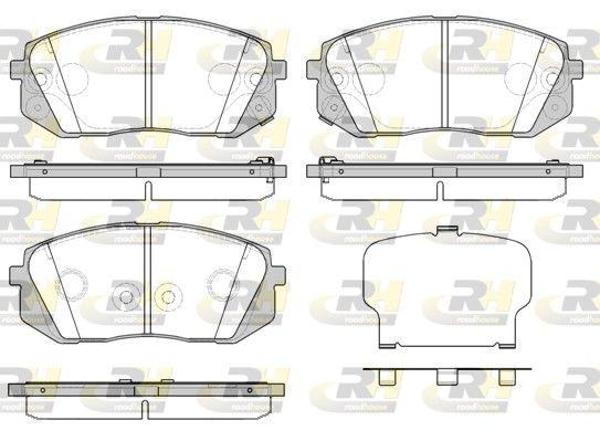 Brake Pad Set, disc brake -