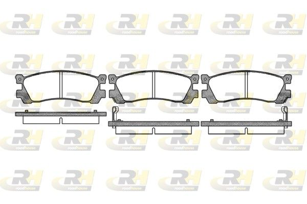 Brake Pad Set, disc brake Mazda MPV 92- tagum.
