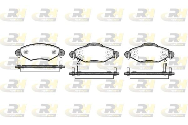 Brake Pad Set, disc brake TOYOTA - 04465-YZZEM