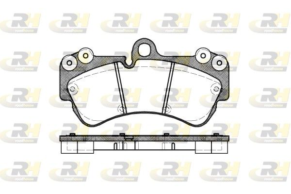 Brake Pad Set, disc brake VAG - 7L0 698 151F