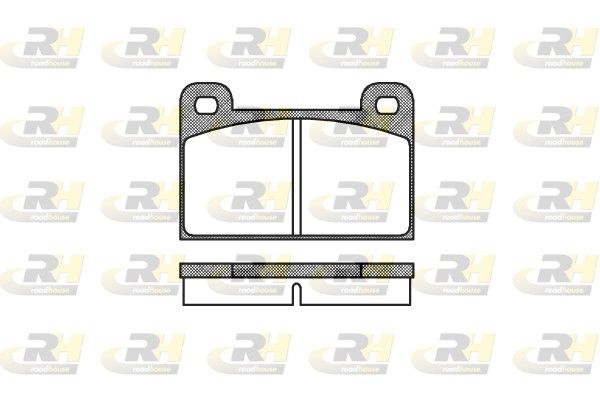 Brake Pad Set, disc brake Skoda S 130