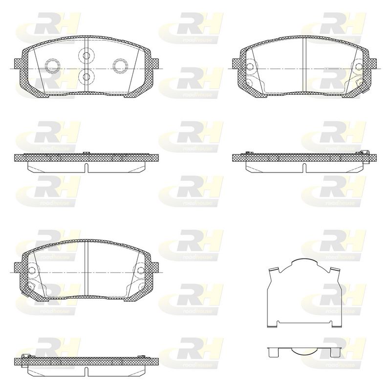 Brake Pad Set, disc brake -