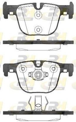 Brake Pad Set, disc brake BMW - 34 20 6 799 813
