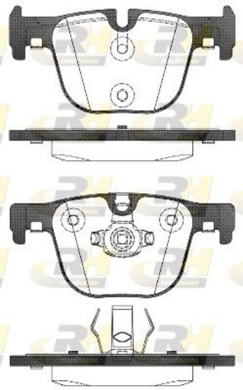 Brake Pad Set, disc brake BMW - 34 20 6 799 813