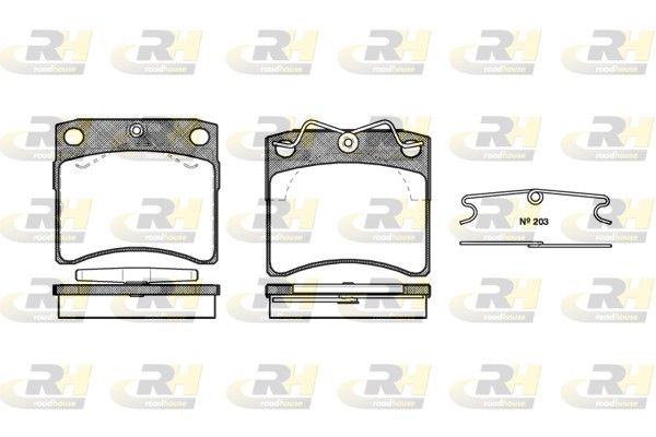 Brake Pad Set, disc brake VW T4