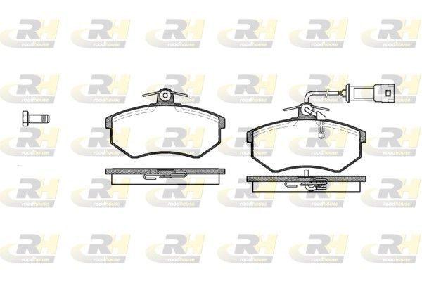 Brake Pad Set, disc brake VW Passat 88-96,Audi 80 esim.