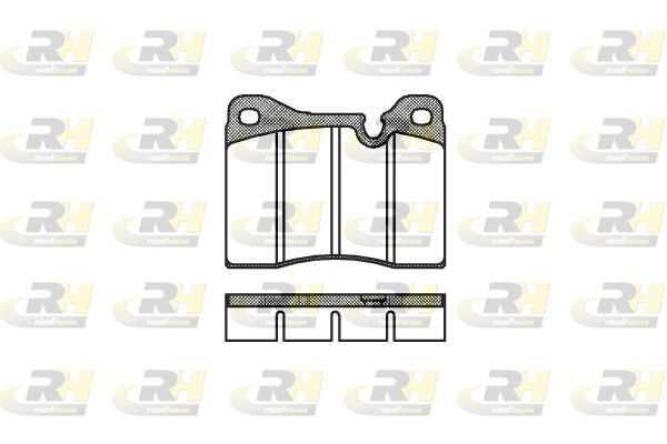 Brake Pad Set, disc brake Bmw 520SRJ.72-78