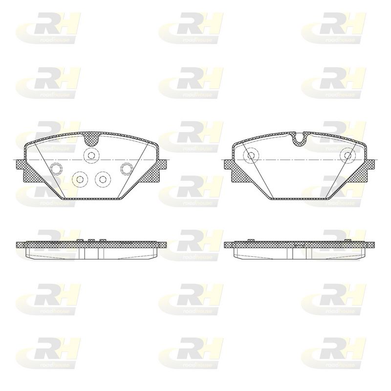 Brake Pad Set, disc brake LR Range Rover Sport V (L460)(10/21-)LR156904