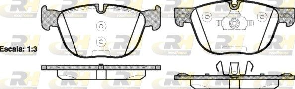 Brake Pad Set, disc brake BMW - 34 11 6 778 403
