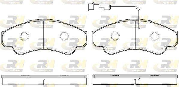 Brake Pad Set, disc brake JUMPER 02- esim.