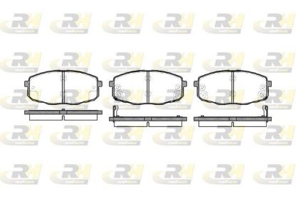 Brake Pad Set, disc brake Kia CARENS II esim. 02-